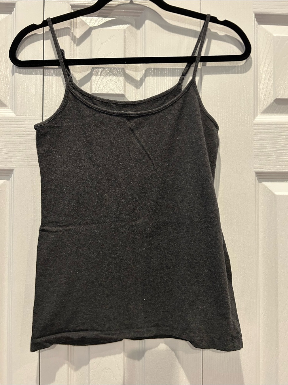 LOFT Dark Gray Slim Strap Camisole